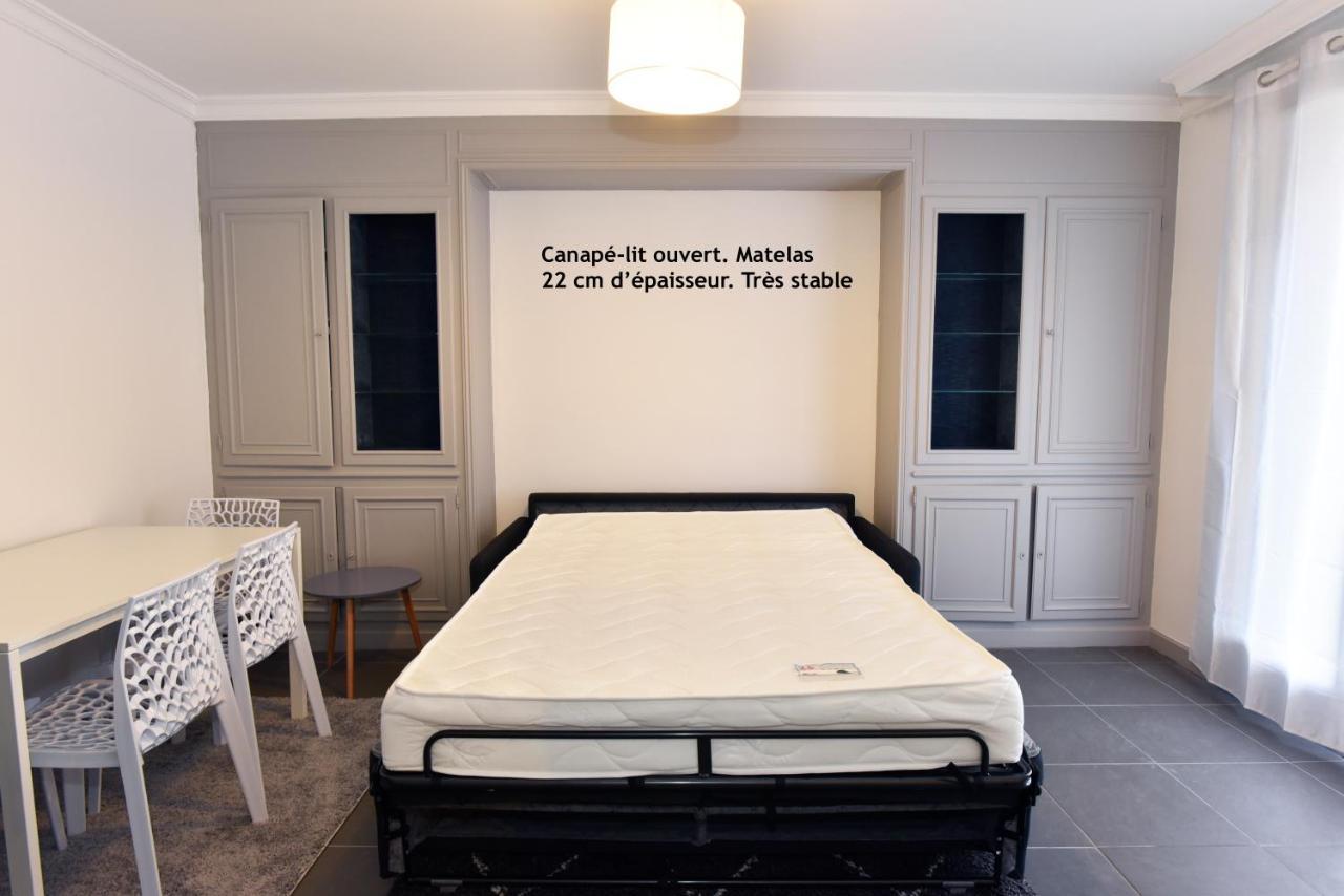 Confortable T2 Avec Parking Prive Au Centre De Brive Luaran gambar